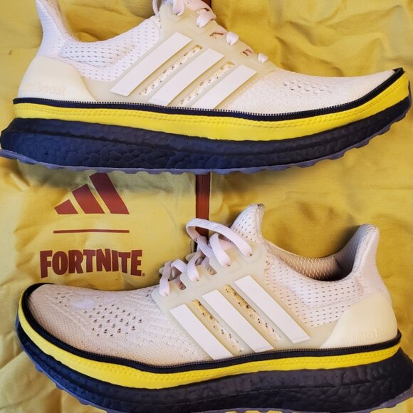 Adidas Ultraboost 1.0 Ultra Boost X FORTNITE Peely Mens 8 Yellow Sneakers NEW main image 8